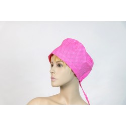 Καπέλο χειρουργείου ροζ σκούρο